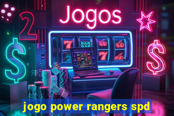 jogo power rangers spd